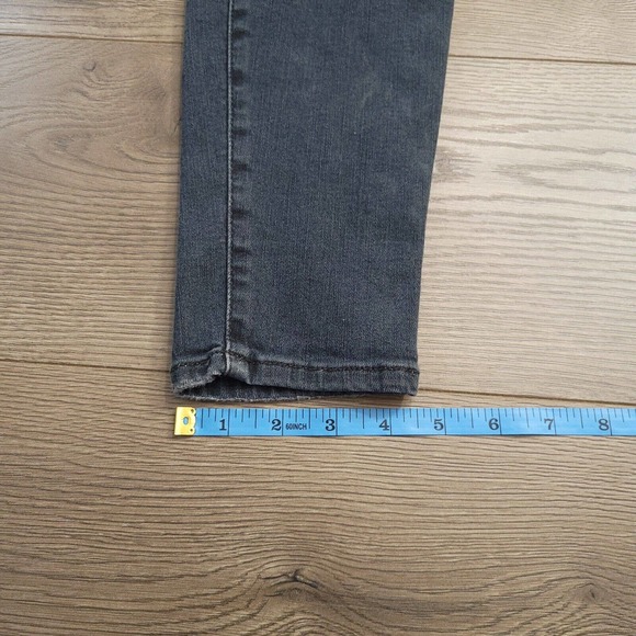 Rock & Republic Jeans Womens 6 Blue Kashmiere Distressed Low Rise Stretch Denim - Picture 9 of 10